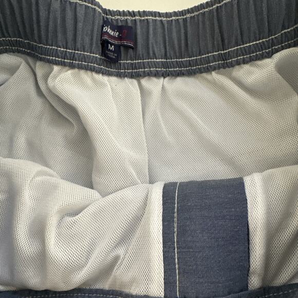 Johnnie-O Men's Swim Trunks Half Elastic Drawstring Surf Board Shorts Medium89 - Picture 4 of 10